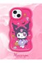 iPhone 14 Plus Compatible Case Camera Protector Red Silicone Couple Phone Case Cartoon Pattern - 2