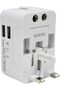 KED BROOKE TRAVEL UNIVERSAL ADAPTER, WORLDWIDE POWER ADAPTOR - 4
