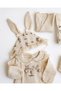 Seasonal Muslin 10 Piece Newborn Baby Girl Hospital Discharge Bodysuit Set 0-3 Months Boxed / Birth Gift - 7