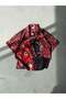 Royal Patterned Dubble Hürrem Fabric Oversize Shirt - 4