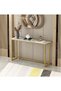 Upgraded Modern Luxury Living Room Hallway Entry Table Styling Table Narrow Table Side View Table 100 x 30 x 75 cm - 7