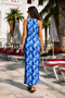 Women's Desen8 Zero Collar Sleeveless Slit Long Dress Arm-23Y001090 - 2