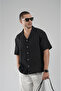 Trend Biz Regular Fit Lattice Fabric Embroidered Men's Shirt