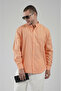 Trend Biz Classic Regular Fit Stand Collar Linen Shirt - 2