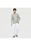 Men’s Cotton Slim Oxford Shirt with Embroidery - 2