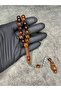 Imamezi Embroidered Harajuku High-End Powder Amber Prayer Beads - 4