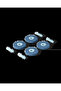 4x عجلات إسفنجية - أزرق سماوي M-WNP-4XF-DB-SB