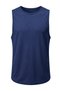 Men's Zero Sleeve Sports Athlete Sweat-Wicking Fitness Gym T-Shirt Sfr2026-Man-Free - 2