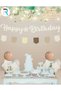 Cream Calligraphy Uzar Ornament and Banner Set - Designed to Make Special Occasions Even More Special, Like Parties, Birthdays - 2