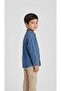 Boy's Denim Blue Shirt 9/13 Years - 2