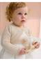 Mayoral Abel Lula Baby Girl Mercerized Bolero Beige - 2