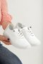 Asel- Genuine Leather Soft Comfort Sole Breathable Women's Casual Sneaker Sports Shoes - 7