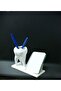 Dentist Desktop Organizer - Business Card Holder and Pen Holder with Dental Figures - 3