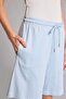 Elastic Tie Waist Pocketed Bermuda Shorts F7997Ax26Hs - 4