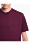 Men's Regular Fit Round Collar Micro Eagle Embroidered Soft Cotton Jersey Fabric Short Sleeve Bor - 3