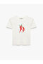 Cotton Slim Fit Short Sleeve Crew Neck Printed T-Shirt - 3