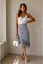 Women's High Waist Elastic Chiffon Lined Fabric Plus Size Curve Pants - 2