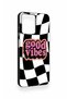 Casper Via M40 Compatible Black Good Vibes Patterned Silicone Case - 4