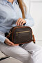 As 711 Long Strap Multi-Use Soft Leather Crossbody and Shoulder Bag Brown Taba - 5