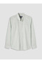 Regular Fit Linen Blended Men's Shirt - 4
