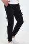 Men's Black Tactical Outdoor Jogger with Elastic Cuffs - 3