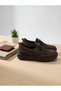 -Genuine Leather Men's Loafer Shoes - 3