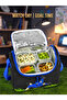 Primary School Orthopedic Waterproof 3 Compartment Primary School Boy's Backpack with Water Bottle - 7