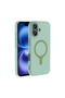 iPhone 17 Case Pastel Colorful Magsafe Camera Raised Silicone Brsa
