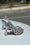 Milano Women's Silver Polka Dot Pointed Toe Slingback Stylish High Heels - 2