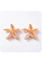Premium Series Imported Bone Starfish Latch Buckle Set of 2 - 2