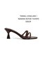 Double Crossed Slippers with 5cm Heels Goblet Shoes New Season - 3