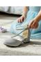 Children's Heels with Velcro Fasteners and Stones. - 3