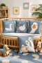 Fun Geese Patterned 4-Piece Children's and Baby Pillowcase Set - 2