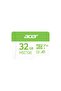 بطاقة Acer MSC100 32GB microSD U1 V10 A1 متوافقة مع كاميرا الحركة وكاميرا الأمن