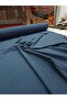 Fabric 93% Viscosa Dark Blue Dress Tunic Pants Silky Soft Texture 220 Gr