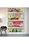Dc Currency Art Wall Covering Wall Tapestry First Quality Satin Fabric Poster