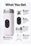 Mini Portable Blender | 420ml 12 Blade Juicer Cup | USB Rechargeable Smoothie Maker 1500mAh With Digital Display | White - 3