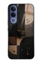 Vivo V70 Fe Glossy Phone Case with Black Mocha Coffee Design