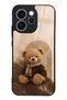 Oppo Reno 15 Pro Cozy Teddy Design Glossy Phone Case