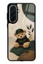 Samsung A37 Forest Teddy Design Glossy Phone Case