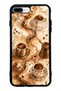 iPhone 7 Plus Golden Mocha Flow Design Glossy Phone Case
