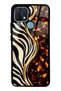 Oppo A15 Black Safari Design Glossy Phone Case