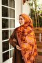 Petra Abstract Floral Pattern Shawl - 2
