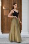 Çağla Women's Patterned Maxi Skirt with Elastic Waist, Comfortable Fit, Long Skirt - 4