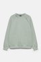 Yıkama efektli reglan sweatshirt - 8