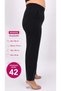 Plus Size Knitted Lycra Women's Trousers - 2