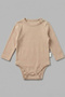 Set of 2 100% Cotton Long Sleeve Baby Snap Bodysuits - 4