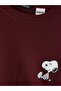 Xsidesnoopy Printed Thick Oversize Women's Sweatshirt - 7