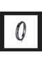 3mm Pink Blue White Ceramic Ring for Women, Hypoallergenic Wedding Band, Comfort Fit Jewelry Gift for Her, Valentine's Day - 4