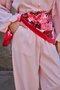 Wide Leg Şile Cloth Trousers Dusty Pink - 2